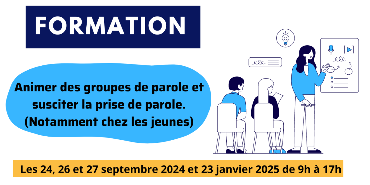 Formation "animer des groupes de parole et conduire des réunions"